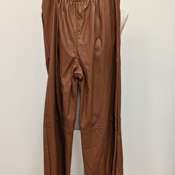 Vanilla Bay camel leather pants - Picture 2 of 3